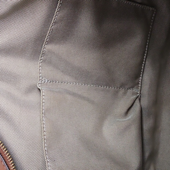 Fossil Rachel Large Brown Gold Key Leather Shoulder Tote Bag 12x17" - Picture 9 of 9